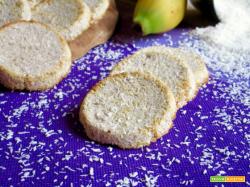 Biscotti con Banana e Cocco, 2 Ingredienti
