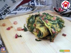 Frittata di erbe selvatiche