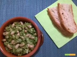 BROCCOLI SICILIANI CON FAGIOLI CANNELLINI