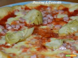 PIZZA MARGHERITA CON CAPRICCIO