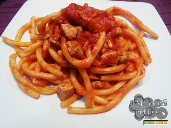 Maccheroni al sugo di tonno