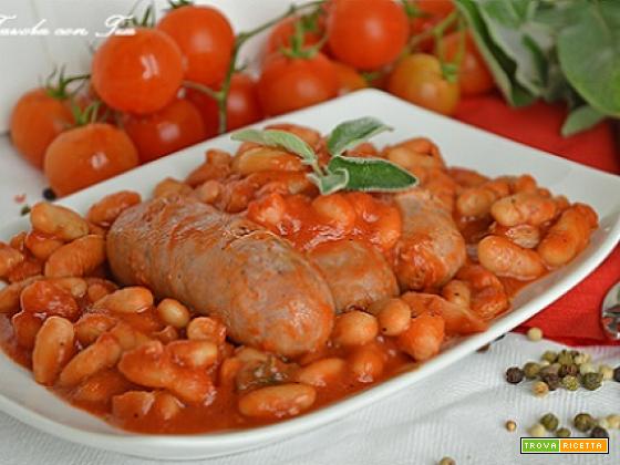 Salsicce e fagioli alla Toscana