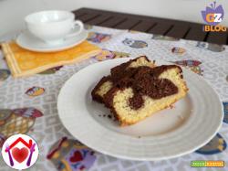 Ciambella bicolore al mascarpone e cioccolato fondente