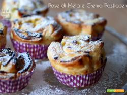 Rose di mela con crema pasticcera al cardamomo