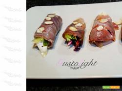 Involtini di tonno affumicato