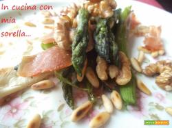 Asparagi al prosciutto, noci e pinoli| Contorno gustoso