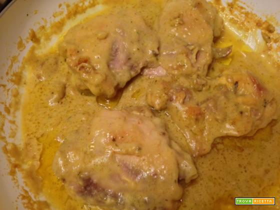 Sovracosce di pollo al curry