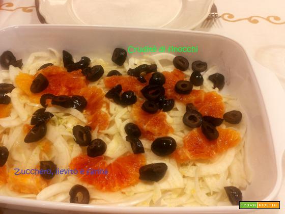 Crudité di finocchi
