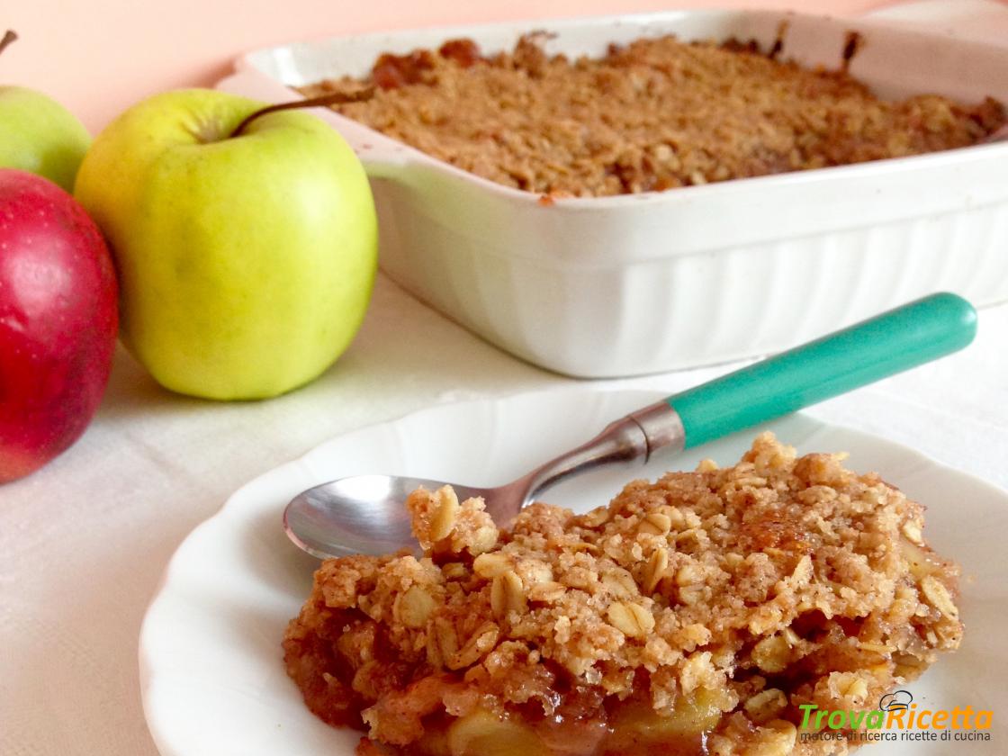 Crumble Di Mele Ricco Ricetta Trovaricetta Com