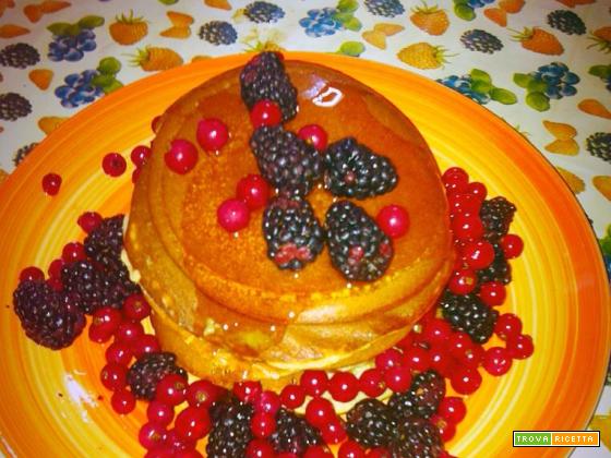 Pancake americani originali, colorati e saporiti