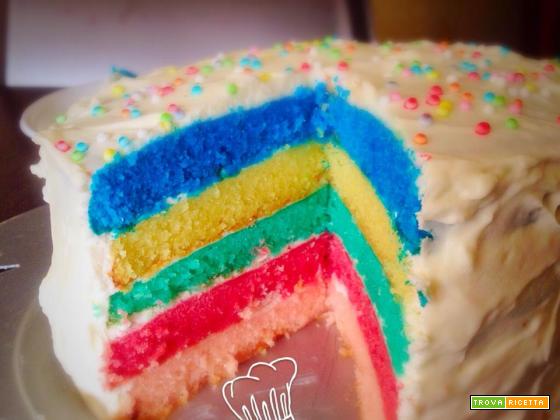 Torta arcobaleno: una festa di colori e dolcezza