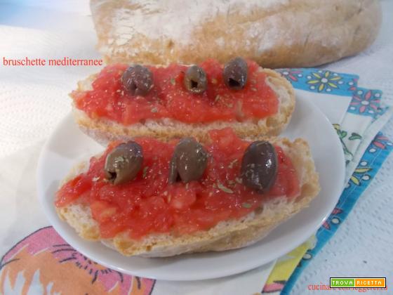 Bruschette mediterranee