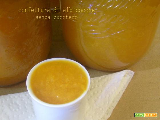 Confettura di albicocche senza zucchero