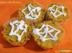 Cupcake salati alla zucca - ricetta di halloween