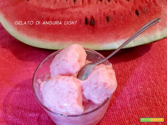 Gelato di anguria light