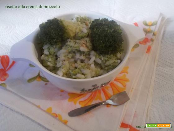 Risotto alla crema di broccolo