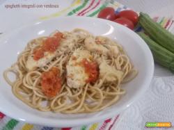 Spaghetti integrali con verdesca