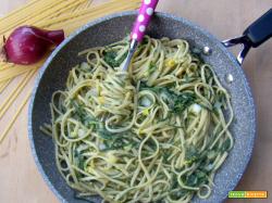 Pasta con agretti e alici