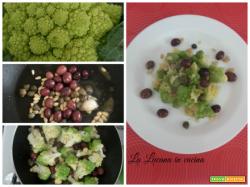 Broccolo romanesco con pinoli