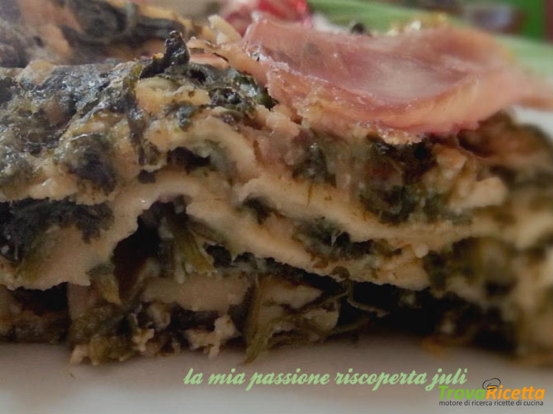 Lasagna Ricotta E Spinaci Ricetta Trovaricetta Com