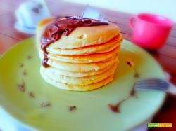 Pancakes con nutella