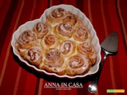 Cuore di rose con glassa