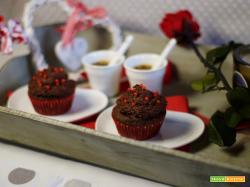 Muffin al doppio cioccolato di San Valentino