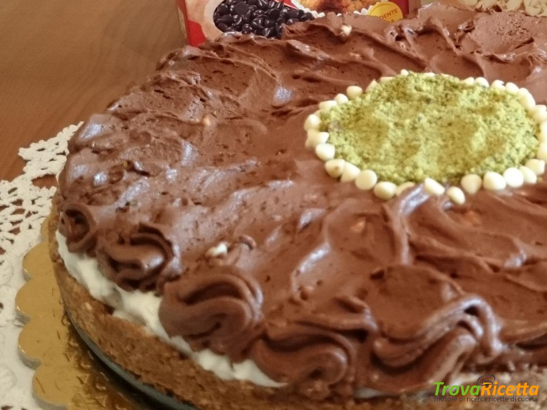 Cheesecake Al Mascarpone E Gocce Di Cioccolato Fondente Ricetta Trovaricetta Com