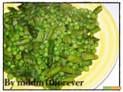 ASPARAGI E PISELLI IN CONTORNO