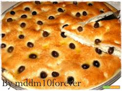 FOCACCIA BIANCA CON OLIVE
