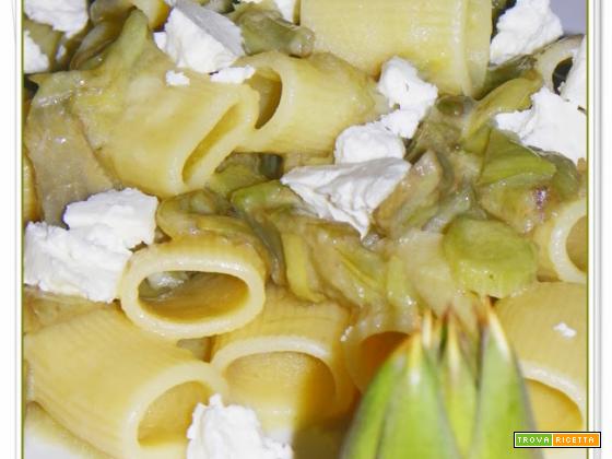 MEZZE MANICHE CARCIOFI E RICOTTA AL FORNO