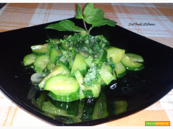 Zucchine alla menta