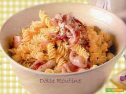 Fusilli con Polpetti al Limone