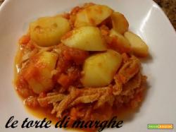 Trippa con patate piatto tipico lucano..