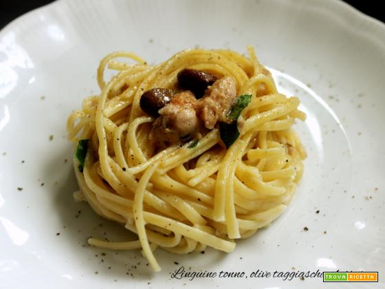 #celafaccioincucina Spaghetti tonno, olive taggiasche e bottarga