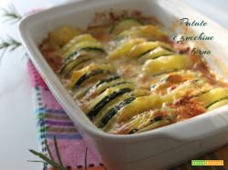 Patate e zucchine al forno