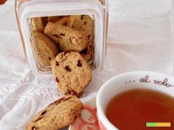 Biscotti uvetta e grano saraceno senza glutine