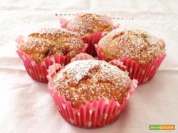 Muffin ricotta e fragoline senza glutine