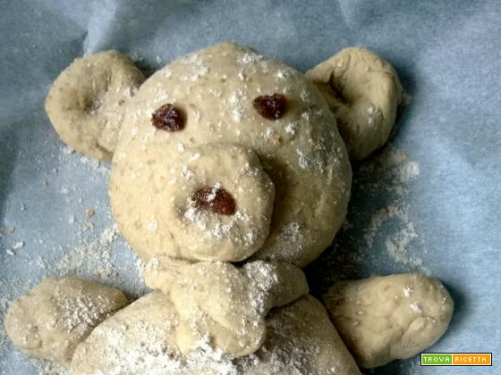 Pane a forma di orsetto