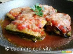 Parmigiana di zucchine in padella