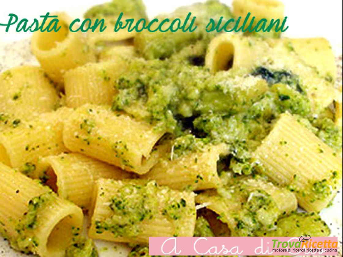 Pasta con broccoli siciliani - Ricetta 