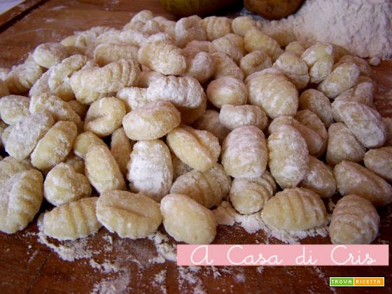 Gnocchi di patate fatti in casa