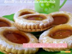 Biscotti occhi di bue alla marmellata