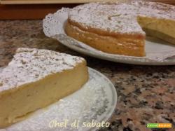 Torta di purea di mele