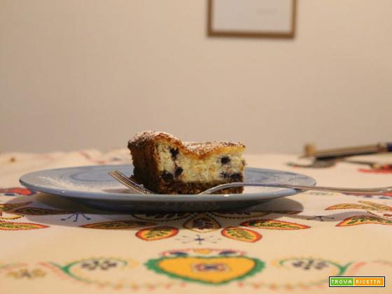 Cheesecake mirtilli e cocco