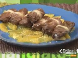 Involtini di radicchio ricotta e noci