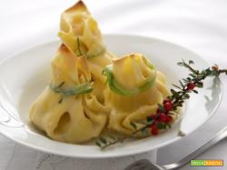 Fagottini al ragù di cernia