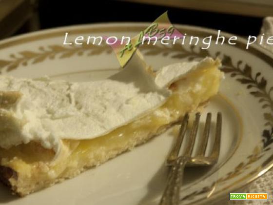 Lemon meringue pie: la ricetta inglese