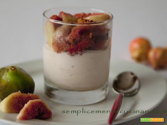 Semifreddo allo yogurt e fichi