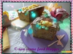 Plumcake mele e noci